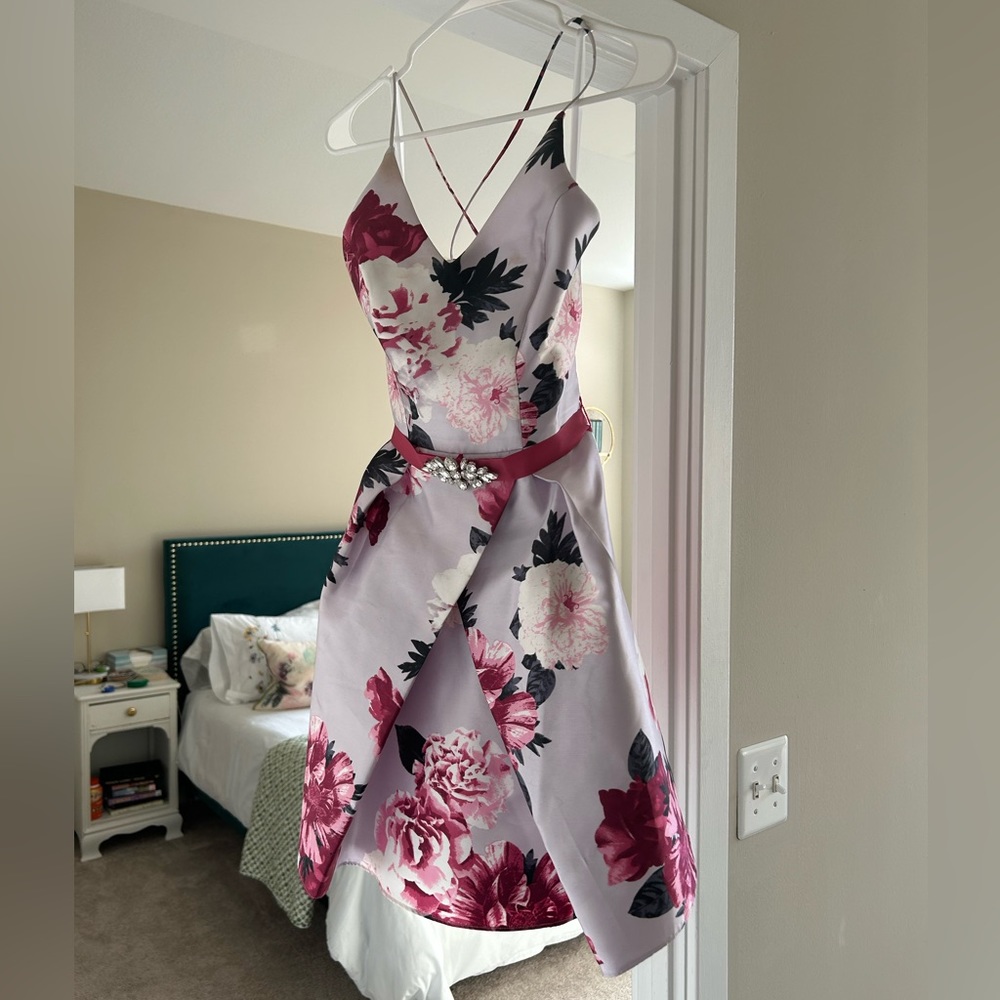 Pink Fliral Dress